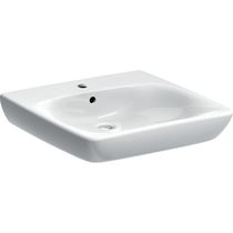 Lavabo sospeso / in ceramica / 1 foro /...