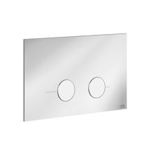 Placca di scarico doppia / per uso residenziale