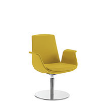 Sedia visitatore moderna / in tessuto /...