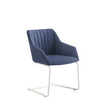 Sedia visitatore moderna / in tessuto /...