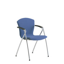 Sedia visitatore moderna / in tessuto /...