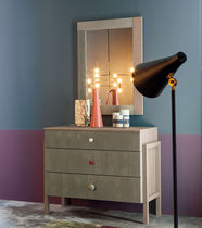 Cassettone moderno / in legno / con specchio...