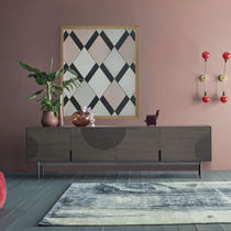Credenza moderna / in rovere / in ferro
