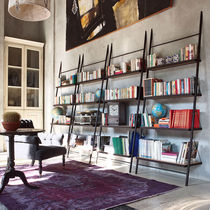 Libreria moderna / in legno massiccio /...