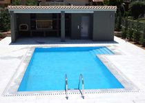 Piscina a straripamento / da esterno / interrata...