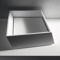 Lavabo da terra / in ceramica / senza foro...