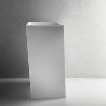 Lavabo da terra / in ceramica / senza foro...
