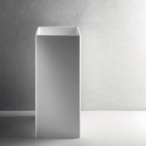Lavabo da terra / in ceramica / senza foro...