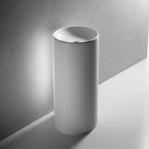 Lavabo da terra / in ceramica / senza foro...