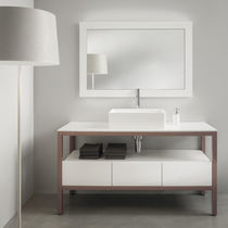 Supporto per lavabo in legno