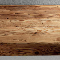 Piano lavabo in legno / in Solid Surface