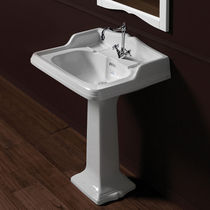 Lavabo da terra / rettangolare / in ceramica...