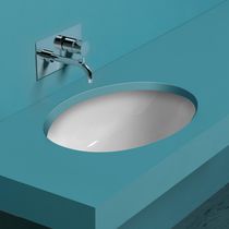 Lavabo sottopiano / ovale / in ceramica...