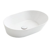 Lavabo da appoggio / ovale / in ceramica...