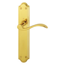Maniglia per porta / in ottone / moderna