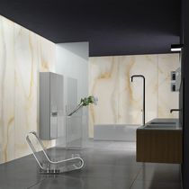 Piano lavabo doppio / in gres porcellanato