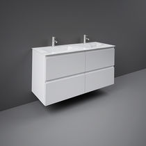 Lavabo doppio / da incasso / in ceramica...
