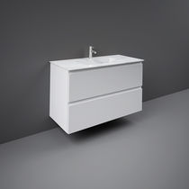 Lavabo da incasso / in ceramica / rettangolare...
