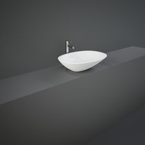 Lavabo da appoggio / in ceramica / ovale...