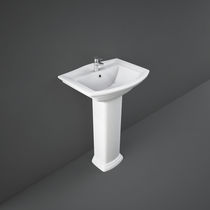 Lavabo consolle / in ceramica / rettangolare...
