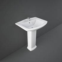 Lavabo consolle / in ceramica / rettangolare...
