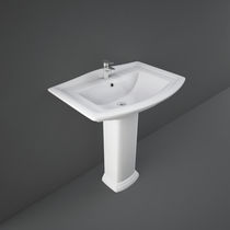 Lavabo da appoggio / in ceramica / rettangolare...