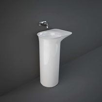 Lavabo da terra / in ceramica / senza foro...