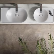 Lavabo da appoggio / senza foro / senza...