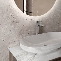 Lavabo da appoggio / senza foro / senza...