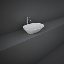 Lavabo da appoggio / in ceramica / senza...