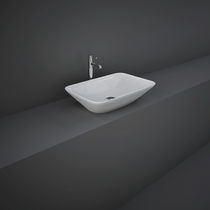 Lavabo da appoggio / in ceramica / senza...