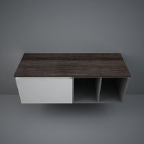 Piano di lavoro in legno massiccio / grigio...