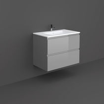 Mobile lavabo doppio / sospeso / in legno...