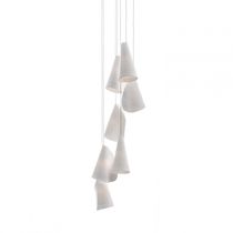 Lampada a sospensione / in vetro borosilicato...