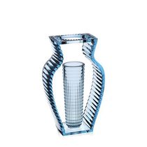 Vaso Art Deco / in cristallo / in PMMA /...