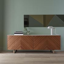 Credenza moderna / in legno laccato / in...
