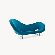 Divano design originale / nero / blu / rosso