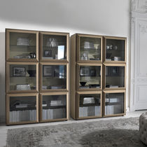 Libreria modulare / moderna / in noce /...