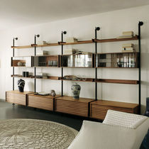 Libreria a muro / moderna / in metallo /...