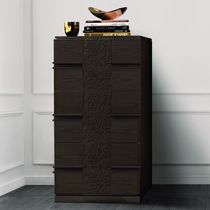 Cassettiera moderna / in legno / marrone