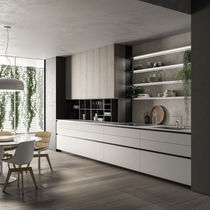 Cucina moderna / in legno / in alluminio...