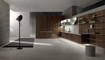 Cucina moderna / in legno massiccio / in...