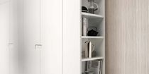 Mobile alto per cucina moderno / in legno