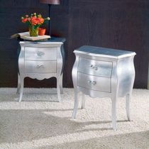 Comodino in stile / in legno massiccio /...