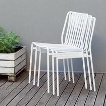 Sedia da giardino moderna / impilabile /...