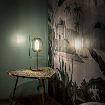 Lampada da tavolo / in ottone / in vetro...