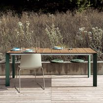 Tavolo moderno / in teak / in alluminio...