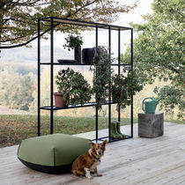 Scaffale design minimalista / in metallo...