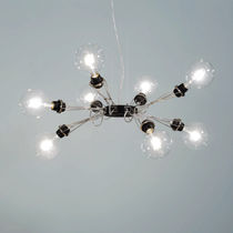 Lampadario moderno / in vetro / in alluminio...