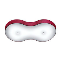 Plafoniera moderna / in tessuto / LED /...